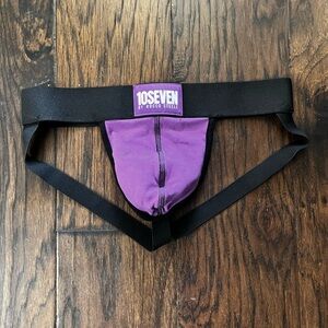 10SEVEN by Rocco Steele Purple and Black Jockstrap
